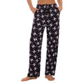 Devirld Women's Lounge Pants, Straight-Leg Loose Pajama Pants for Women Flowy Wide Leg Palazzo Trousers with Pockets
