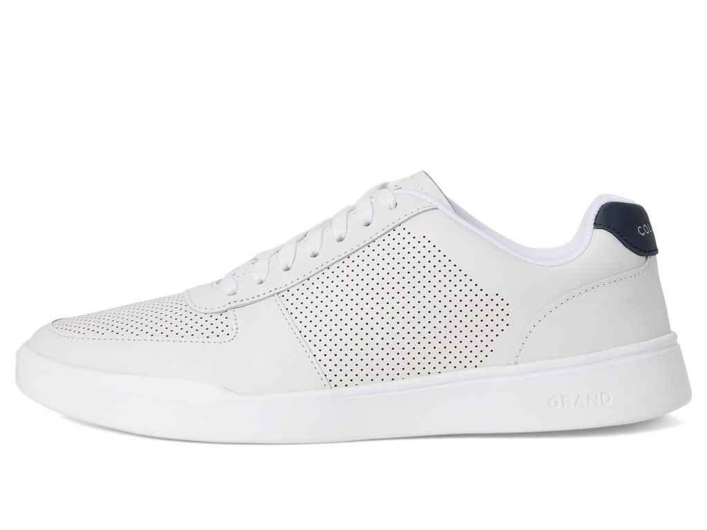 Cole HAAN Mens Grand Crosscourt Modern Perforated Sneaker, Optic White/Peacoat, 11-M US