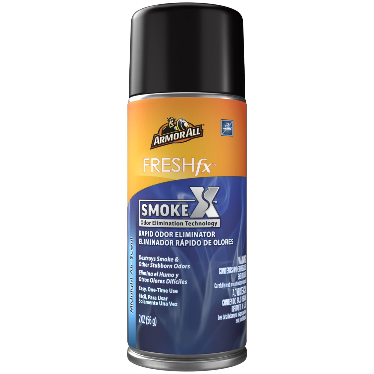 Armor All Fogger Rapid Odor Eliminator 2 Oz. Car Bomb Spray, (SmokeX Midnight Air),
