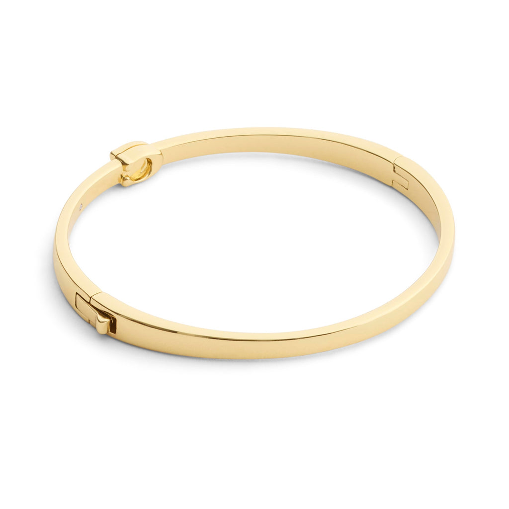 COACH Jewelry Women's Signature C Bangle Bracelet