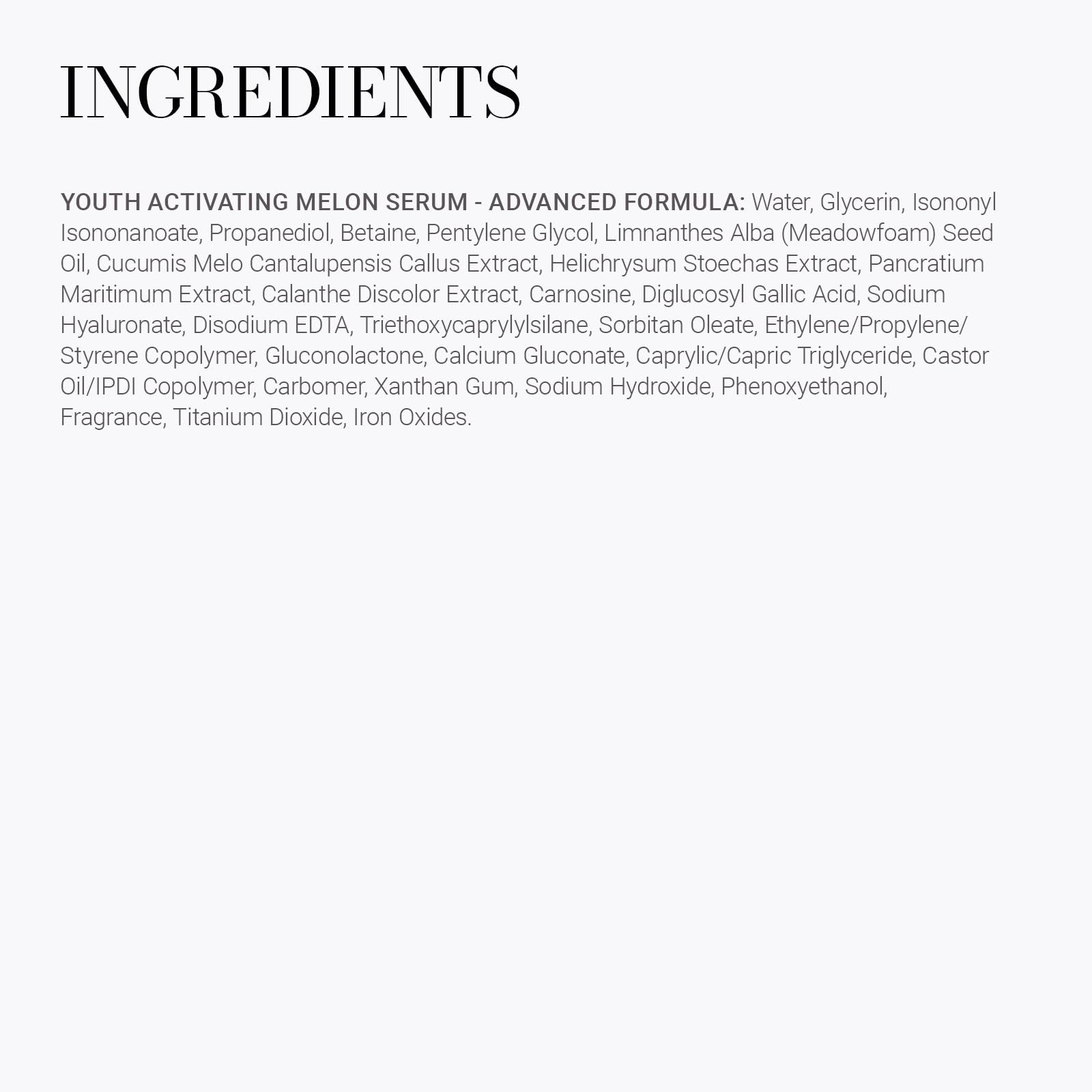 Meaningful Beauty Youth Activating Melon Serum 1.7 Fl Oz (Advanced Formula)
