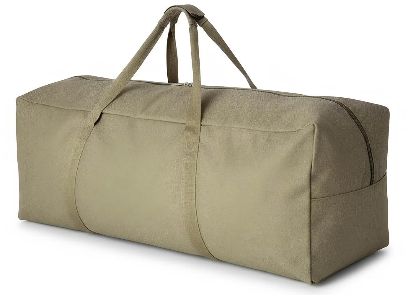 DoYiKe Extra Large Canvas Travel Duffle Bag Heavy Duty, Sports Travel Military Camping Tent Storage