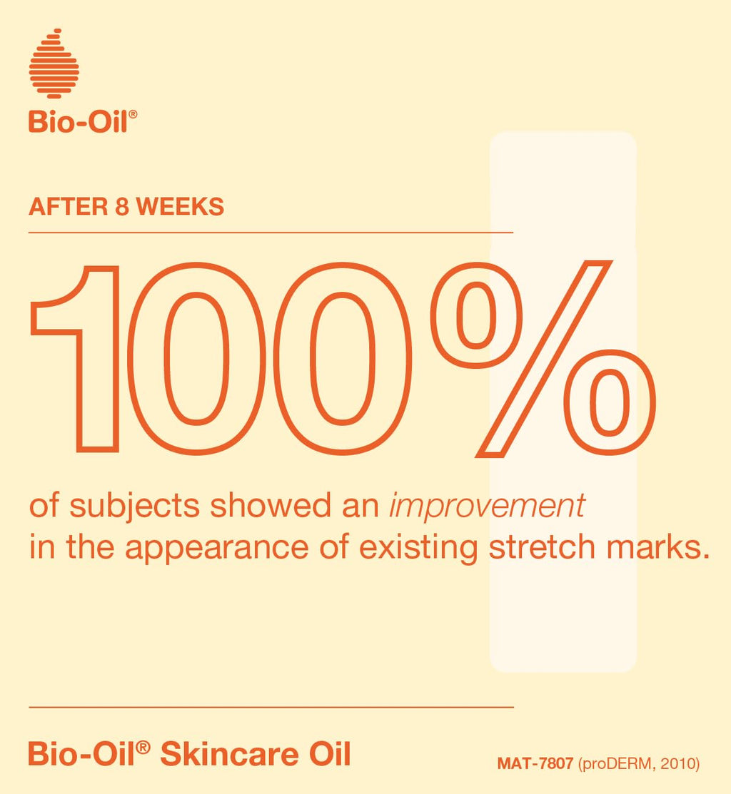Bio Oil Body Skin Care Oil (125ml) - Firming Skincare That Reduces Appearance Of Stretch Marks & Scars - Grease Free Moisturiser Lotion - With Vitamin E & Vitamin A