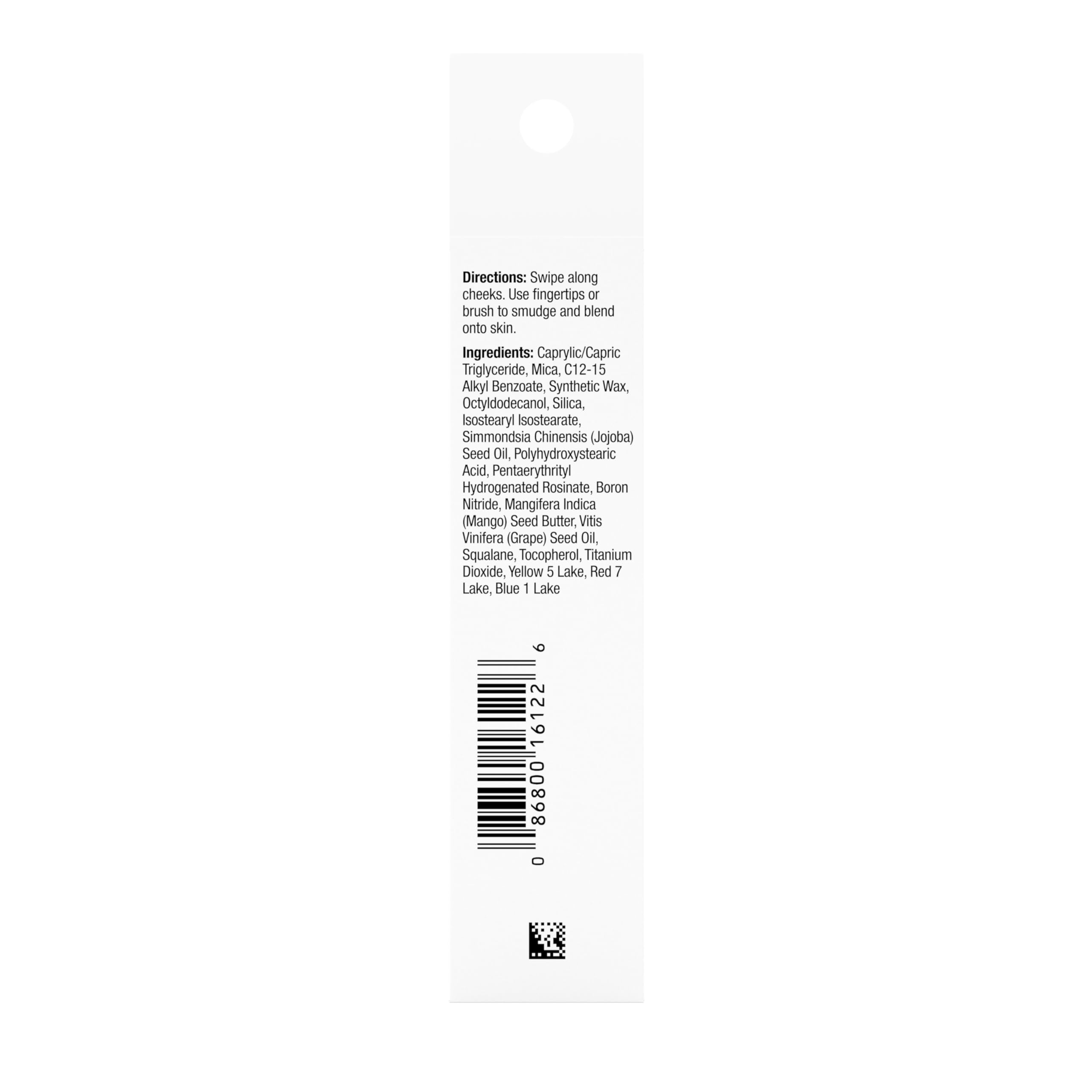 Neutrogena Healthy Glow Blush Stick, Easy to Use Lightweight Makeup, Ultra Creamy Cheek Color with Mango Butter Leaves Skin with a Natural Looking Colo, Petal Pink, 0.3 oz