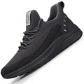 Feethit Mens Slip On Walking Shoes Blade Tennis Shoes Non Slip Running Shoes Lightweight Workout Shoes Breathable Mesh Fashion Sneakers Dark Grey Size 10.5