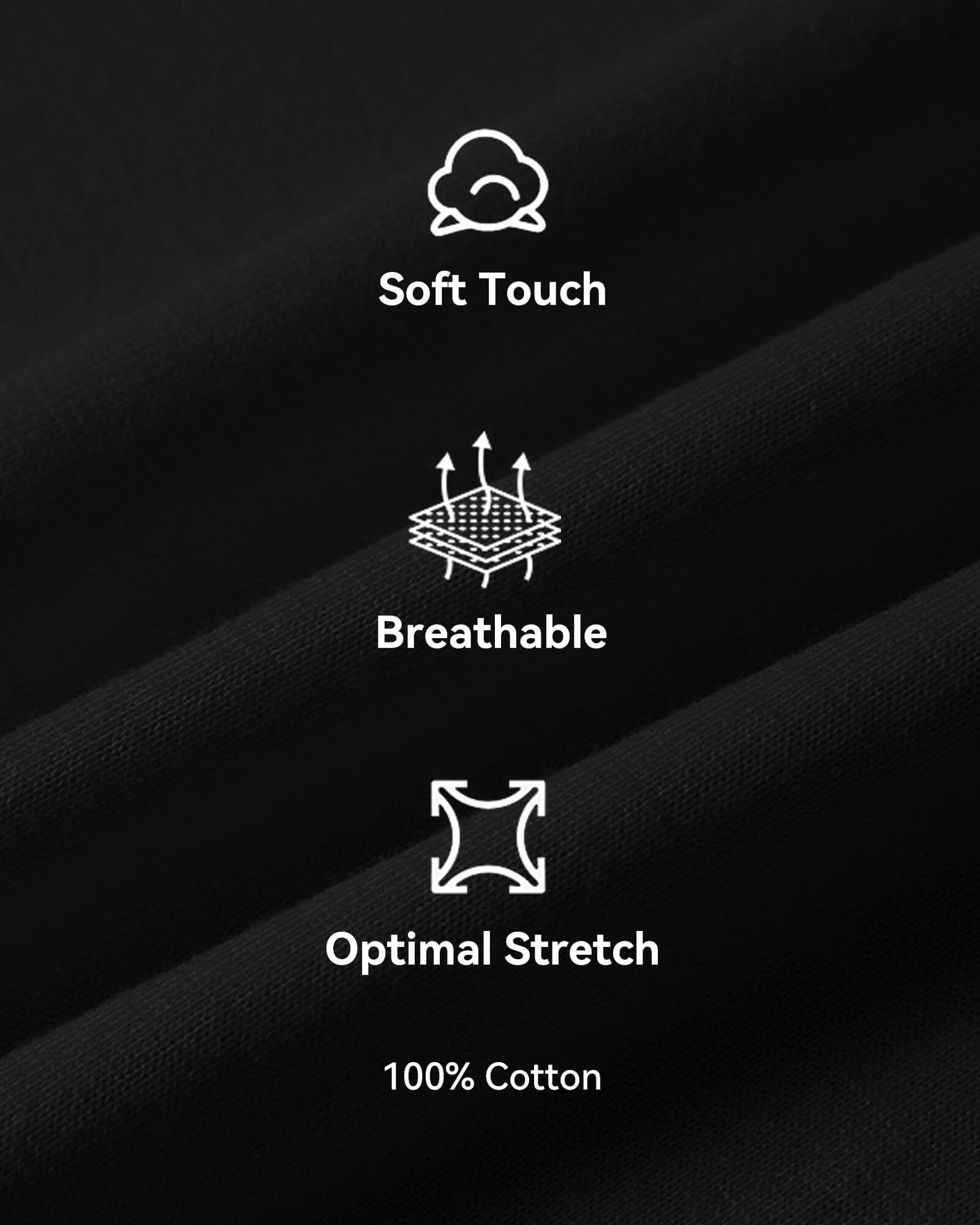 Mens Graphic T Shirts Mountain Art Print Short Sleeve Summer Top 100% Cotton Casual Tees for Men Black