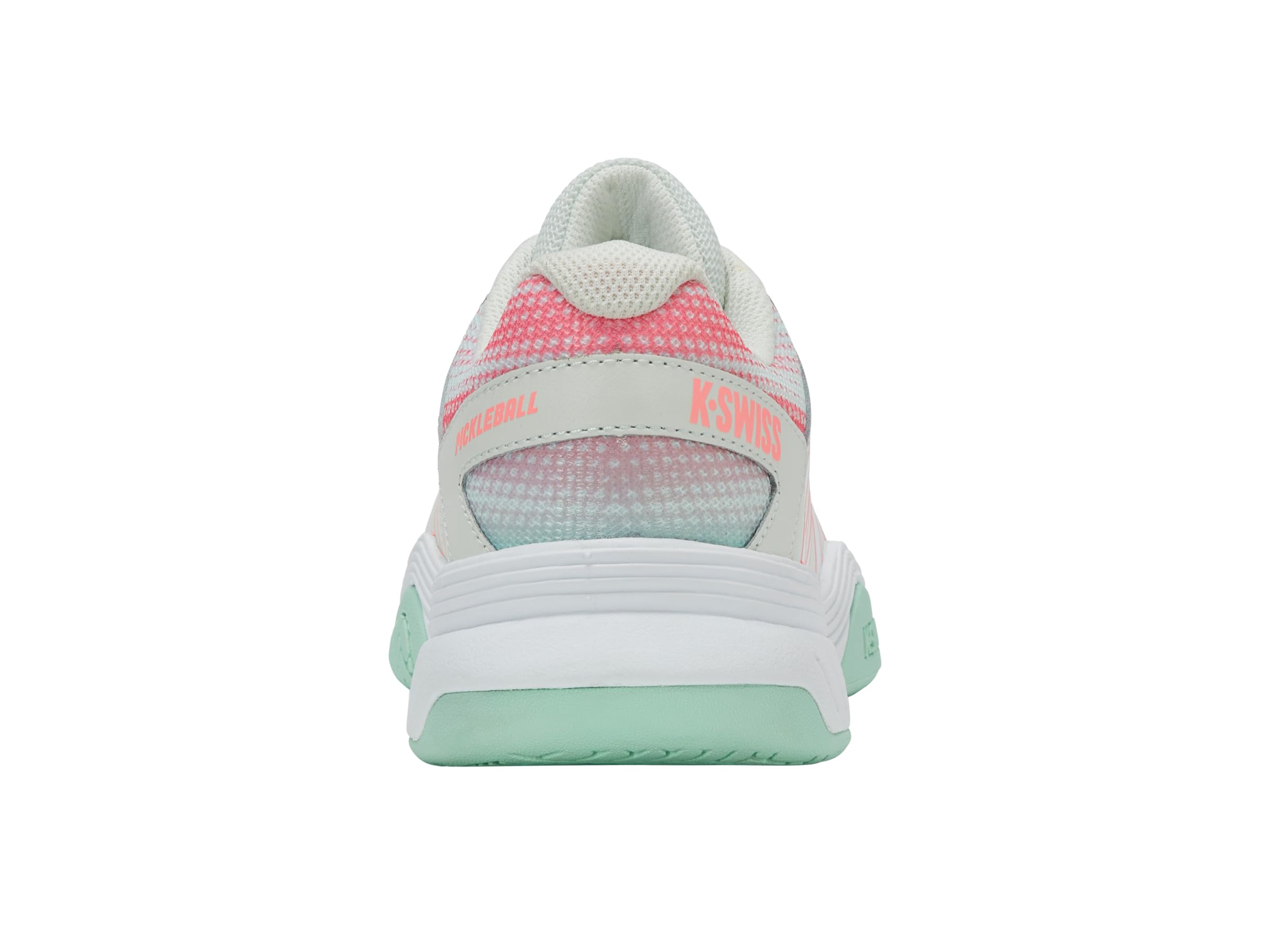 K-Swiss Women's Court Express Pickleball Shoe, Ice/White/Honeydew, 6 M