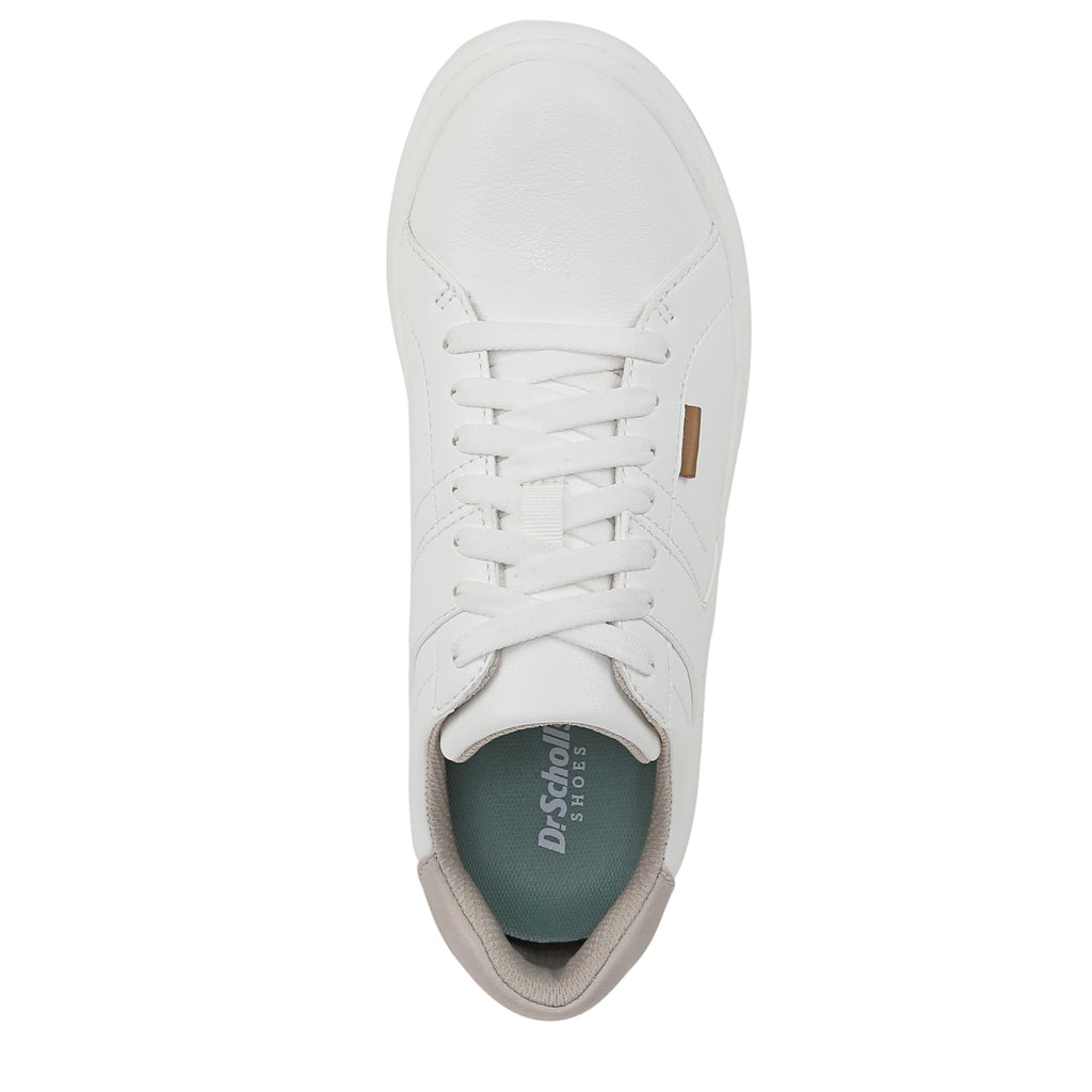 Dr. Scholl's Shoes Women's Sadie Sneaker White 6.5 M