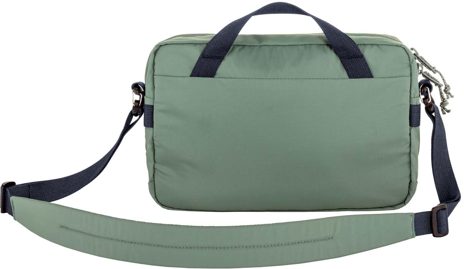 Fjällräven High Coast Crossbody - Water-Resistant Fabric, Compact Storage, Adjustable Strap - Travel, Patina Green, One Size