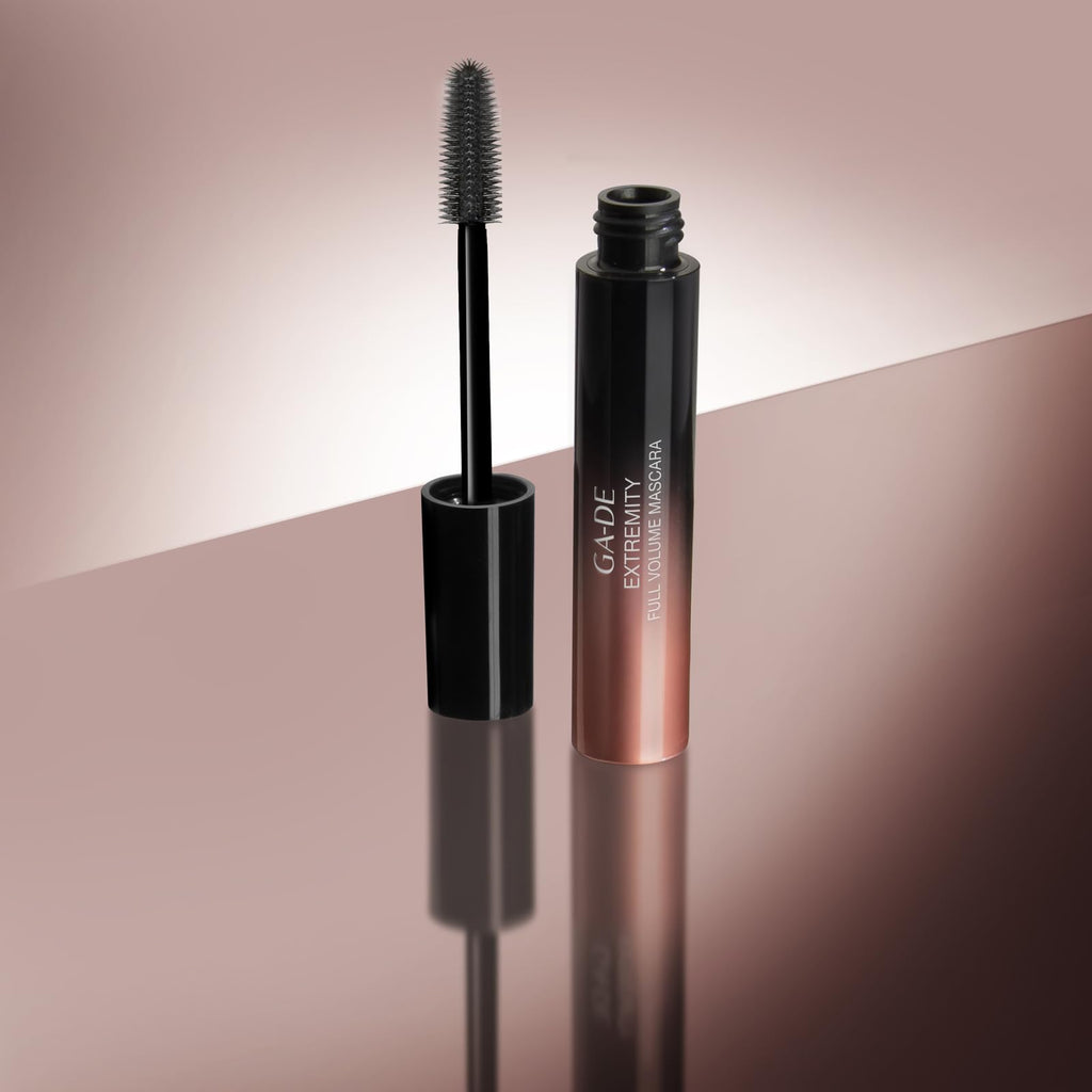 GA-DE Extremity Full Volume Mascara - Lift and Definition - Enriched with Ceramide A2 for Enhanced Lash Volume - 2-in-1 Hybrid Brush - Black - 0.4 oz