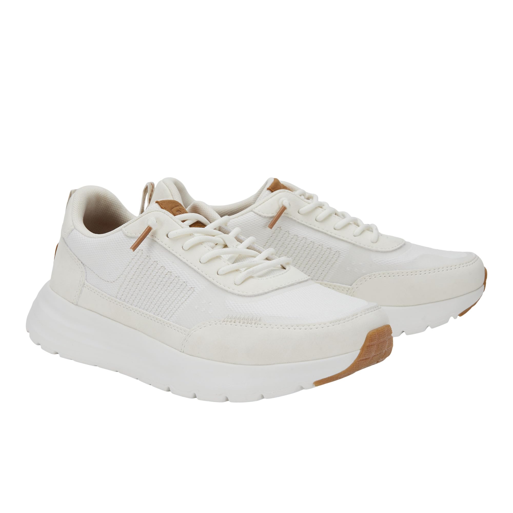 HEYDUDE Women's Sirocco Alta W Sneaker White