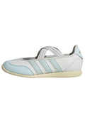 adidas Unisex-Kids Barreda Mary Jane J, White/Halo Mint/Warm Vanilla, 4