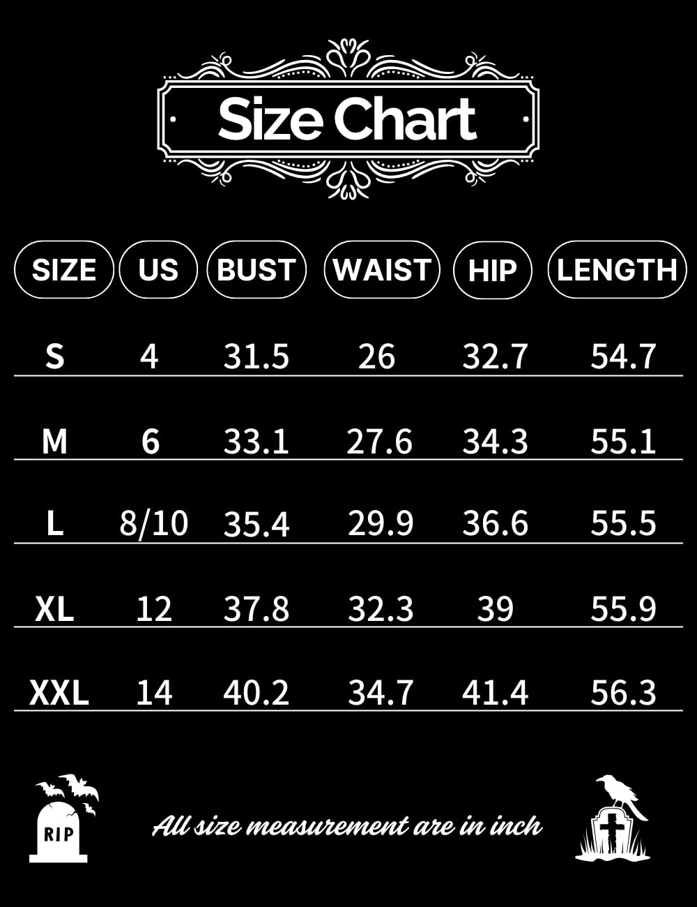 InGoticos Women's Gothic Mock Neck Split Thigh Lace Up Tank Goth Dress Without Belt Black