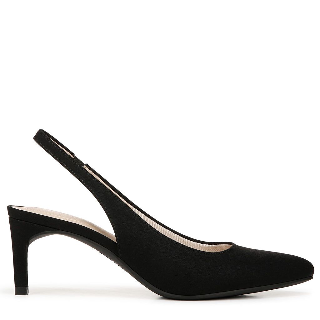LifeStride Womens Annalise Pump Black Micron 8 W