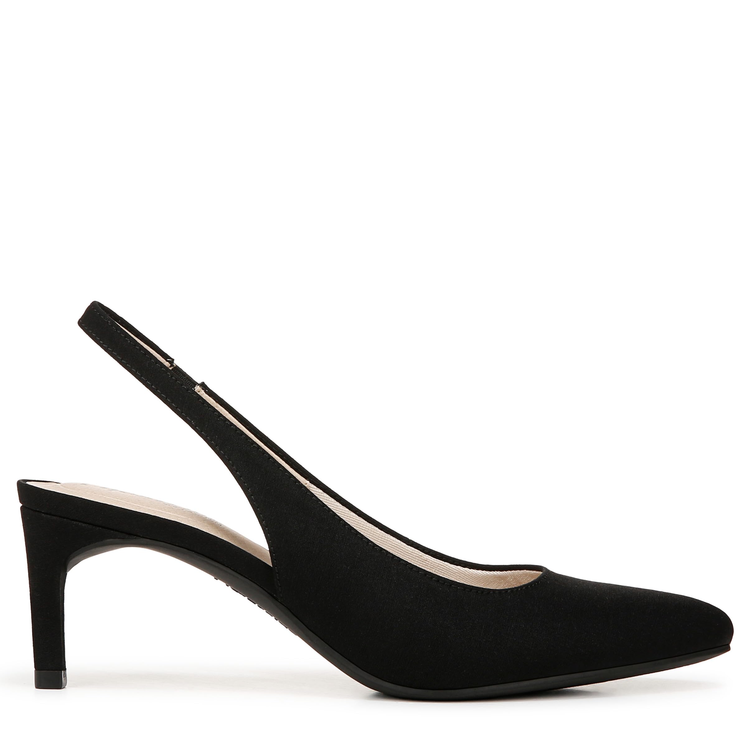 LifeStride Womens Annalise Pump Black Micron 8 W