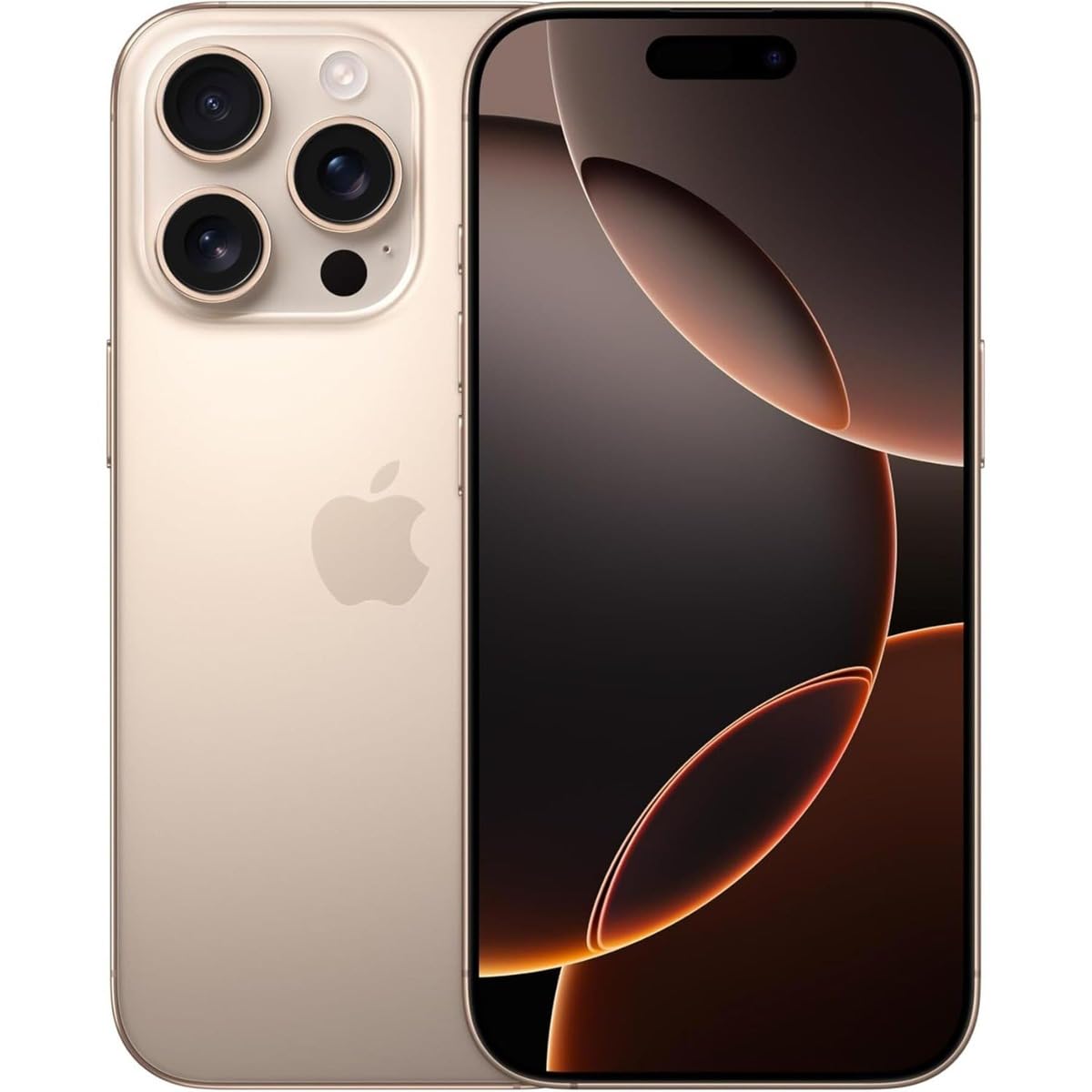 Apple iPhone 16 Pro Max, 256GB, US Version, Desert Titanium - Verizon (Renewed)