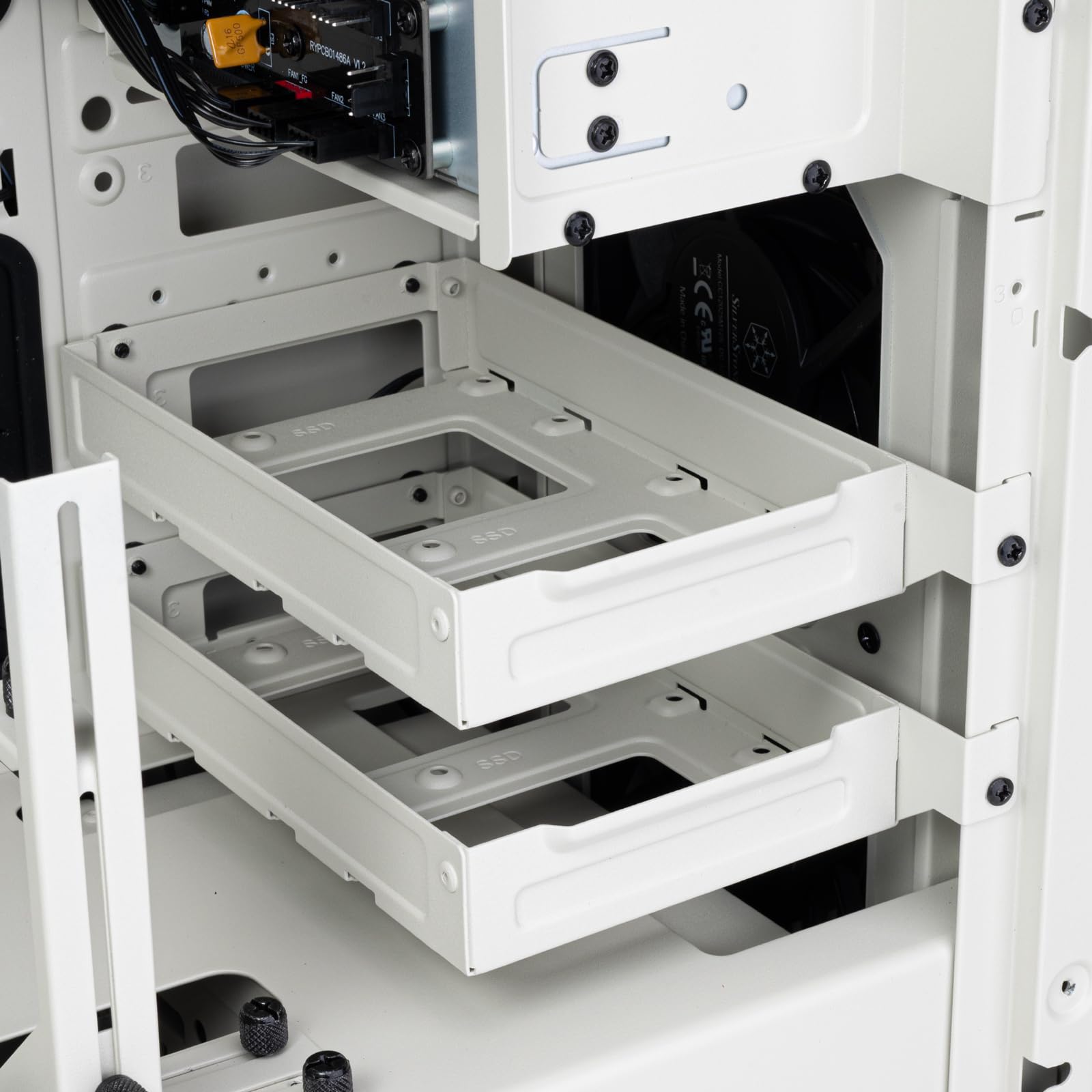 Silverstone Technology FLP02W Retro-Inspired Tower Chassis with high-Performance Cooling and Expansion Support, SST-FLP02W