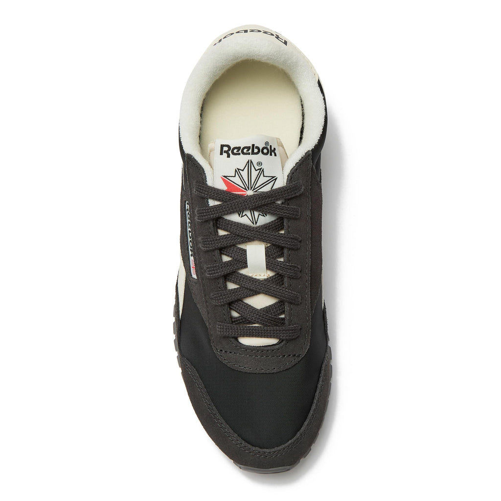 Reebok Women's Classic AZ Legacy Sneakers for Women, Casual Athletic Womens Shoes, Washed Black/Washed Black/Chalk, 7