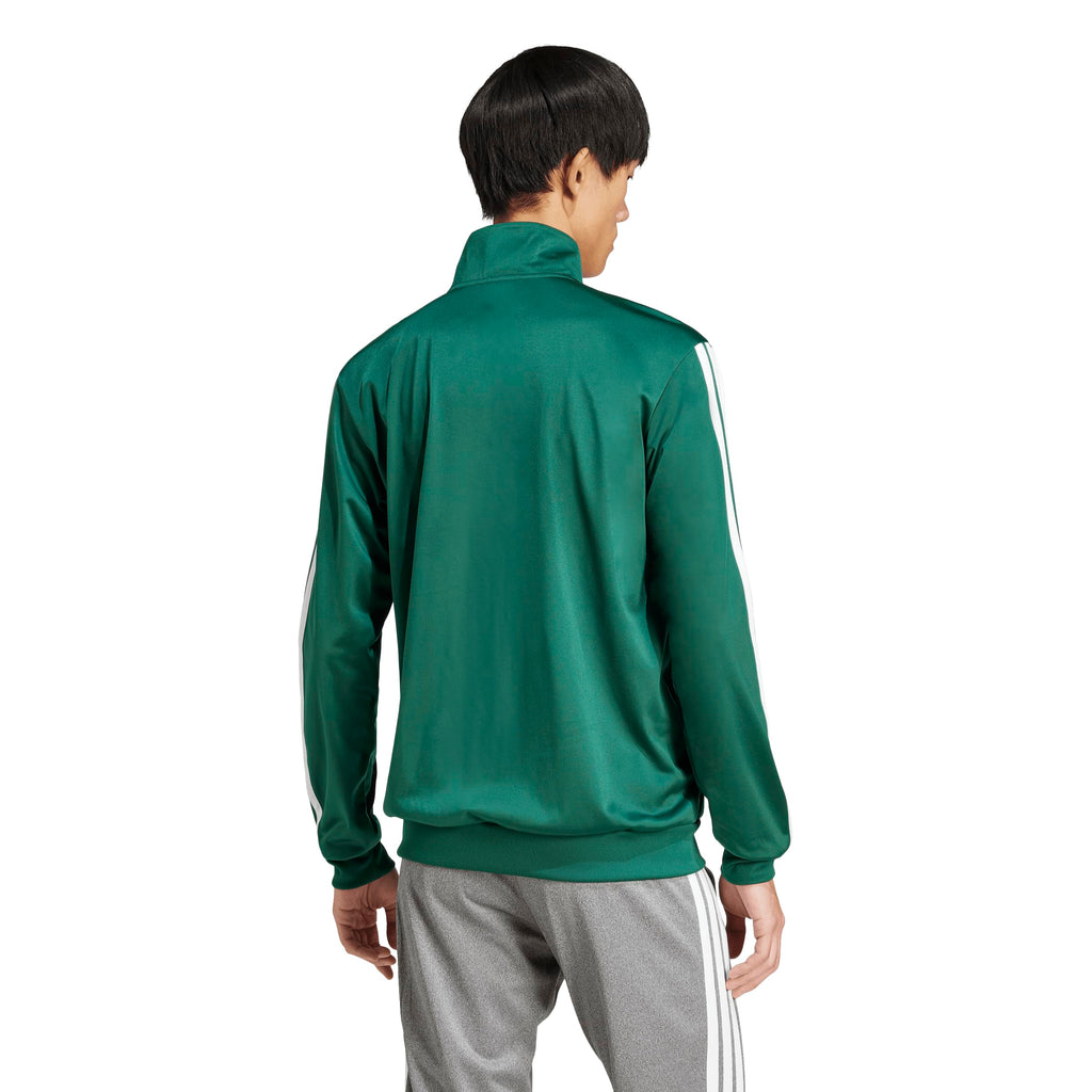 adidas Men's 3-Stripes Tricot Regular Sportswear Track Top, Collegiate Green, X-Large