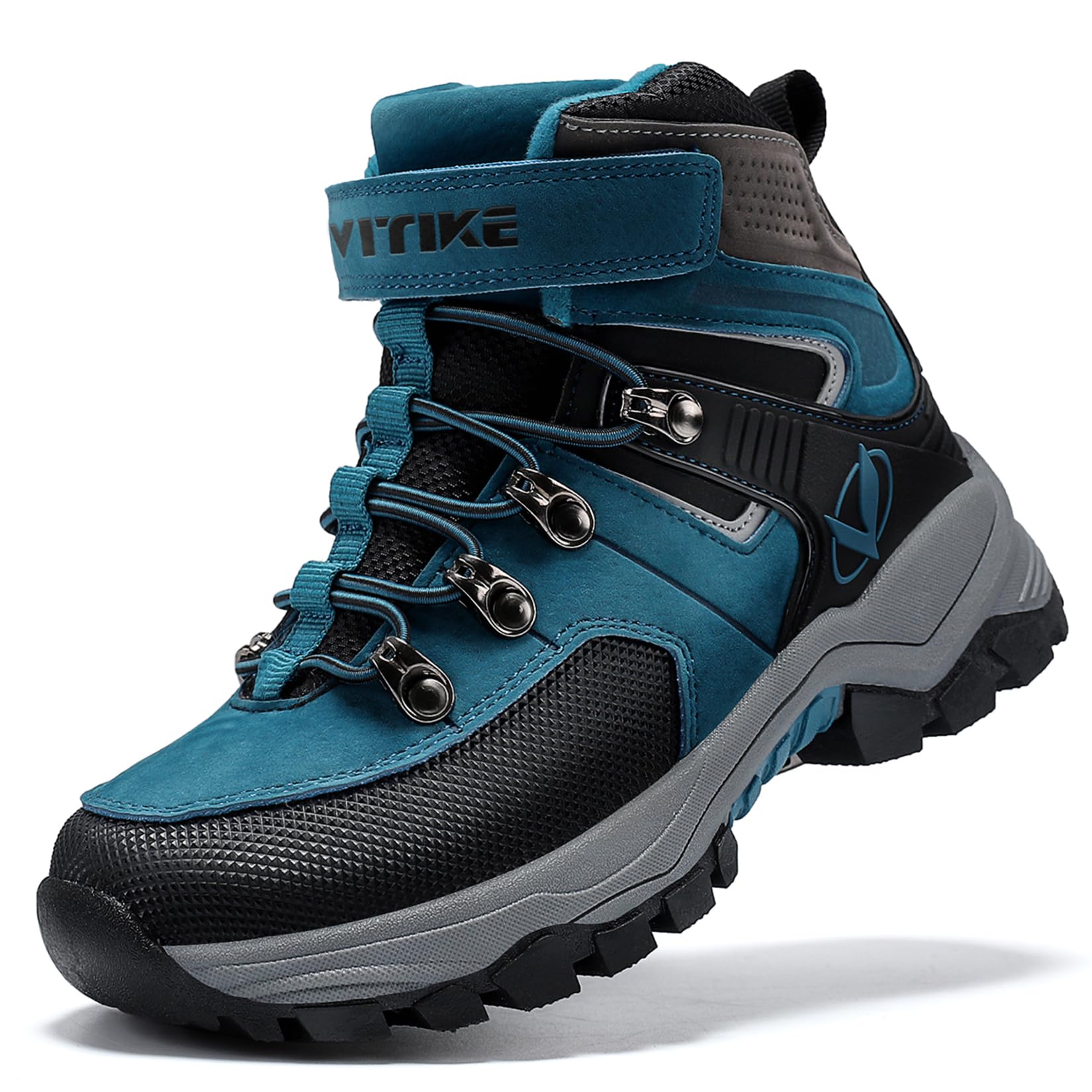 Littleplum Boys Snow Boots Winter Warm Booties Antiskid Hiking Outdoor Shoes Ankle Boots for Kids Yellow Size 3 Little Kid