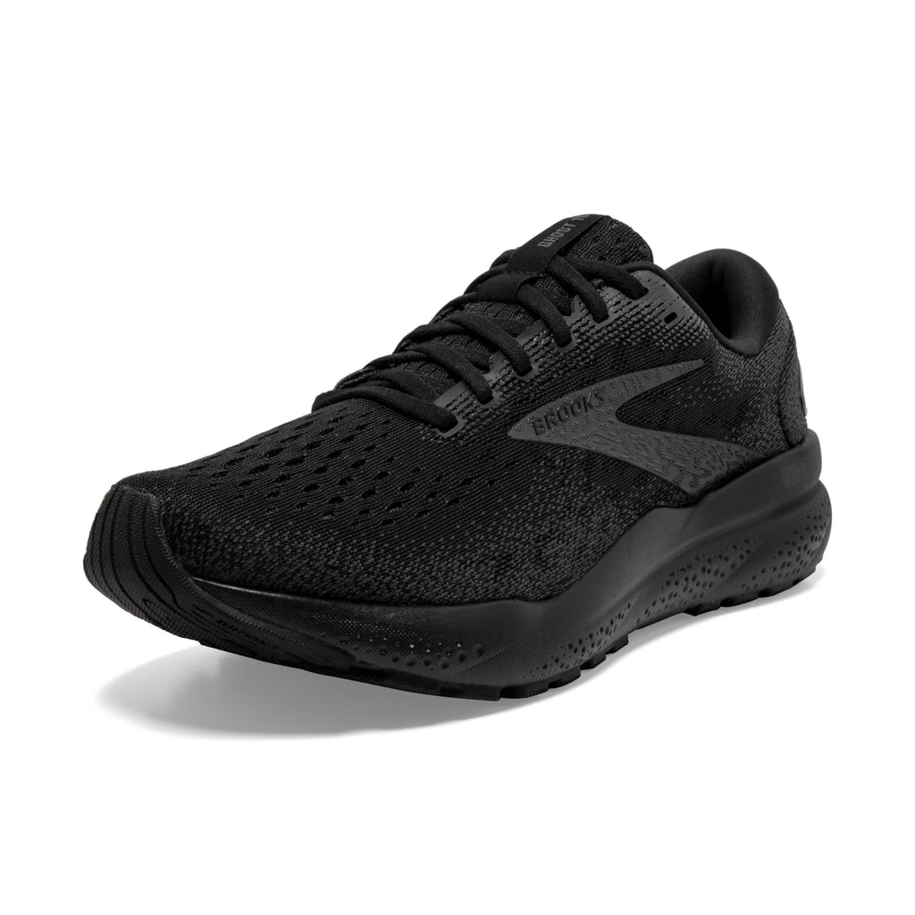 Brooks Women’s Ghost 16 Neutral Running Shoe - Black/Black/Ebony - 8.5 Medium
