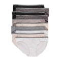 Hanes Women's Breathable Cotton Stretch Bikini, 10 Pack, Assorted 1, 9