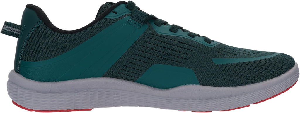 WHITIN Men's Wide Toe Box Running Shoes Width Zero Drop Transitional Barefoot Minimalist Size 10 Cross Jogging Lightweight Blackish Green 44