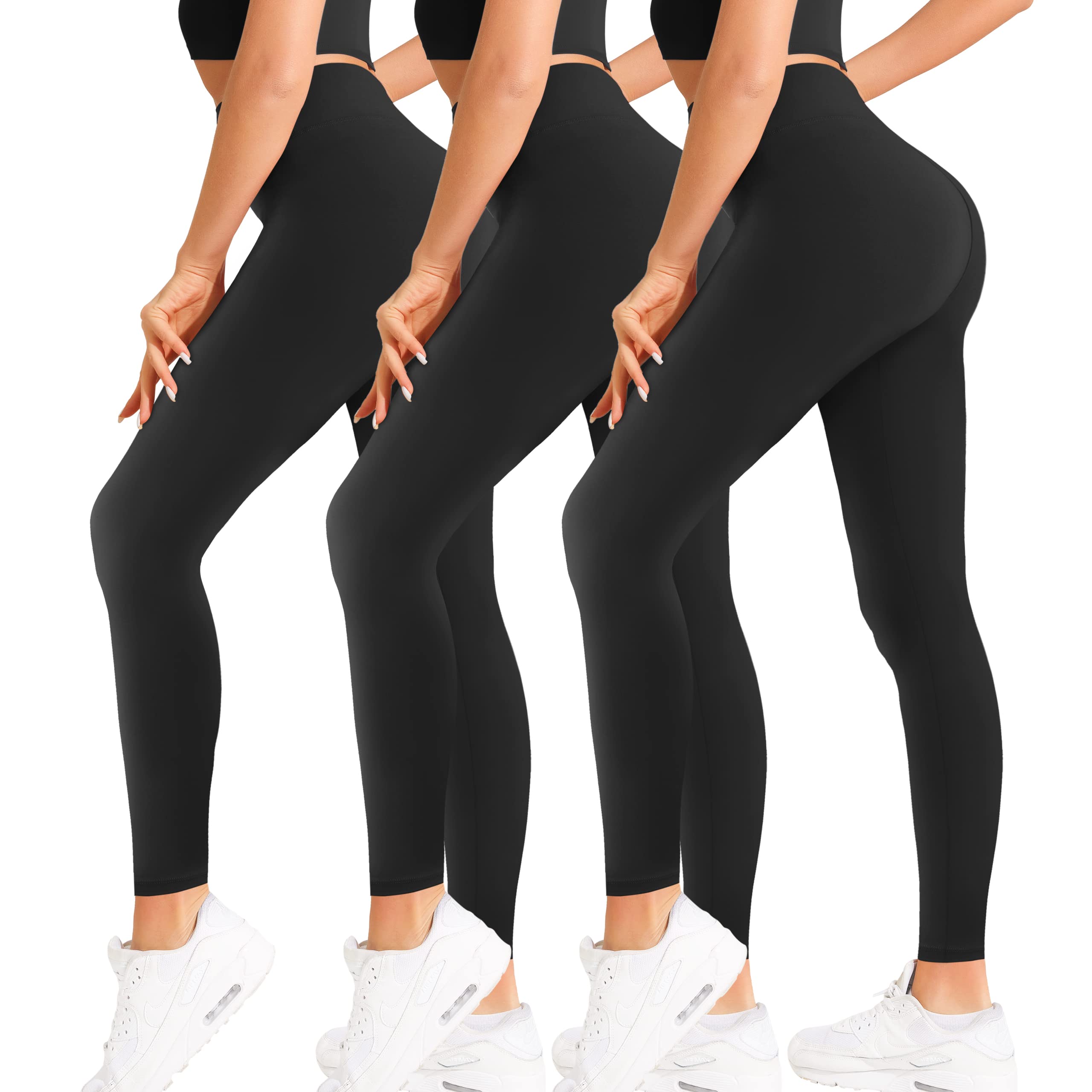 Natural Feelings Buttercloud High Waisted Leggings for Women Ultra Soft Stretch Slim Yoga Leggings