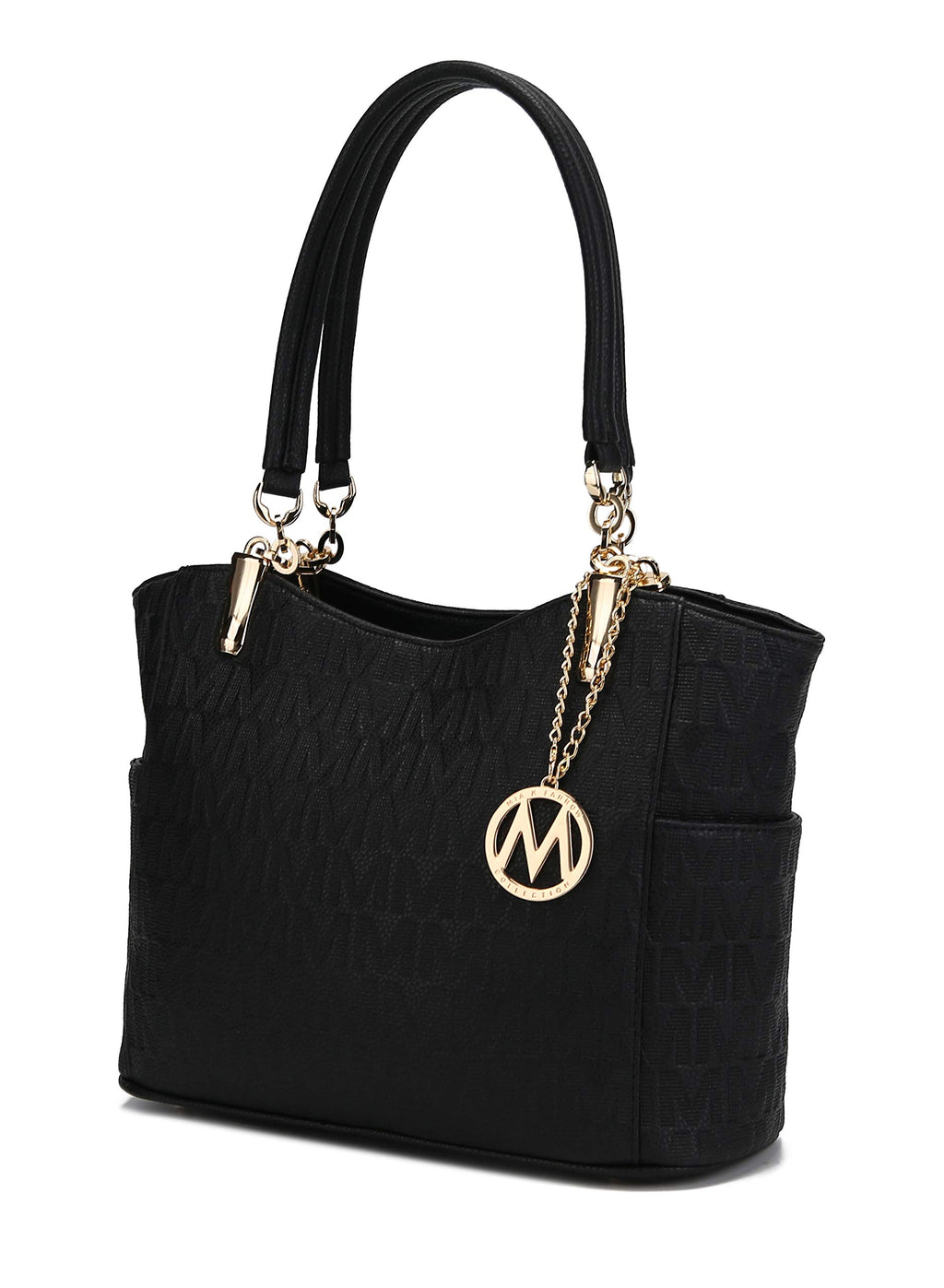 MKF Collection Shoulder Handbag for Women: Vegan Leather Satchel-Tote Bag, Top-Handle Purse, Ladies Pocketbook by Mia K