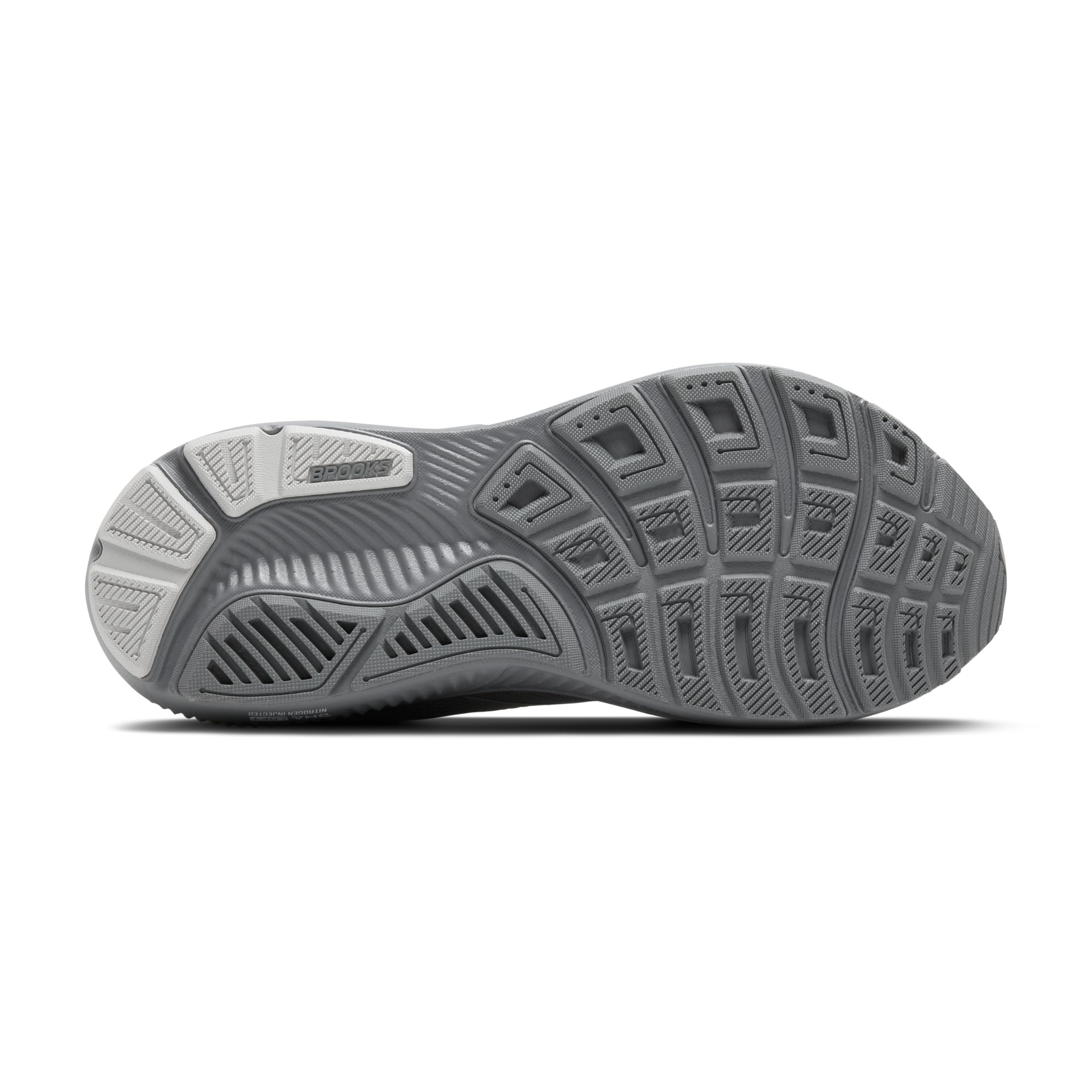 Brooks Men’s Ghost 17 Neutral Running Shoe - Primer Gray/Oyster Mushroom - 10.5 Wide