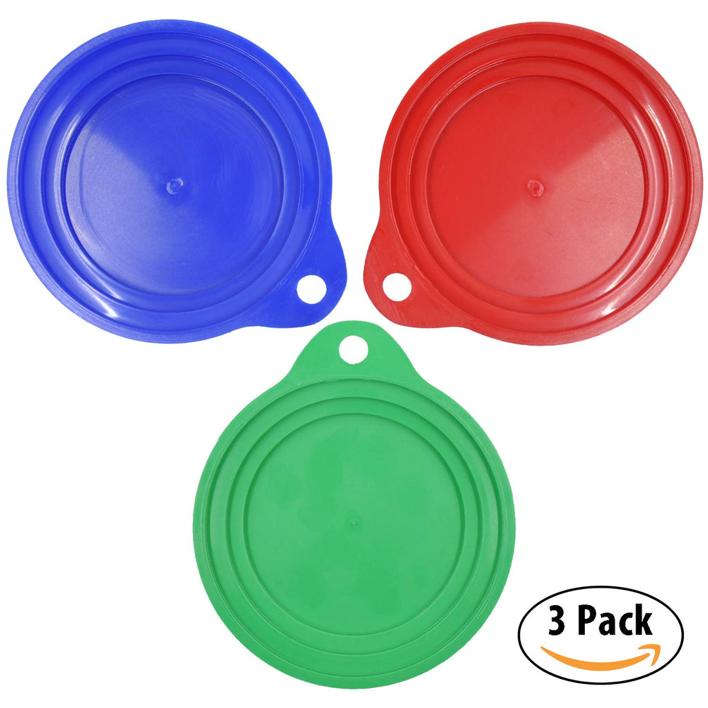 Keep Your Dog and Cat Food Fresh - Pet Food Can Cover Lids - Made in USA, Sold by Vets - Fits Small, Medium and Large Cans - BPA-Free