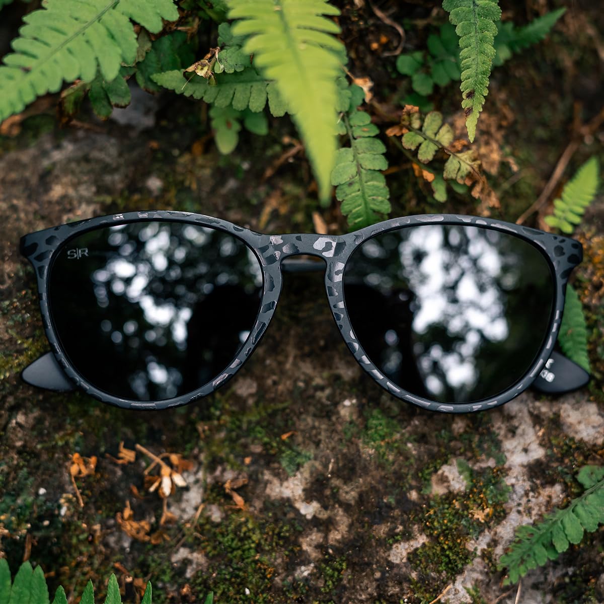 shadyrays Allure - Black Leopard/Smoke Lens, Standard Fit