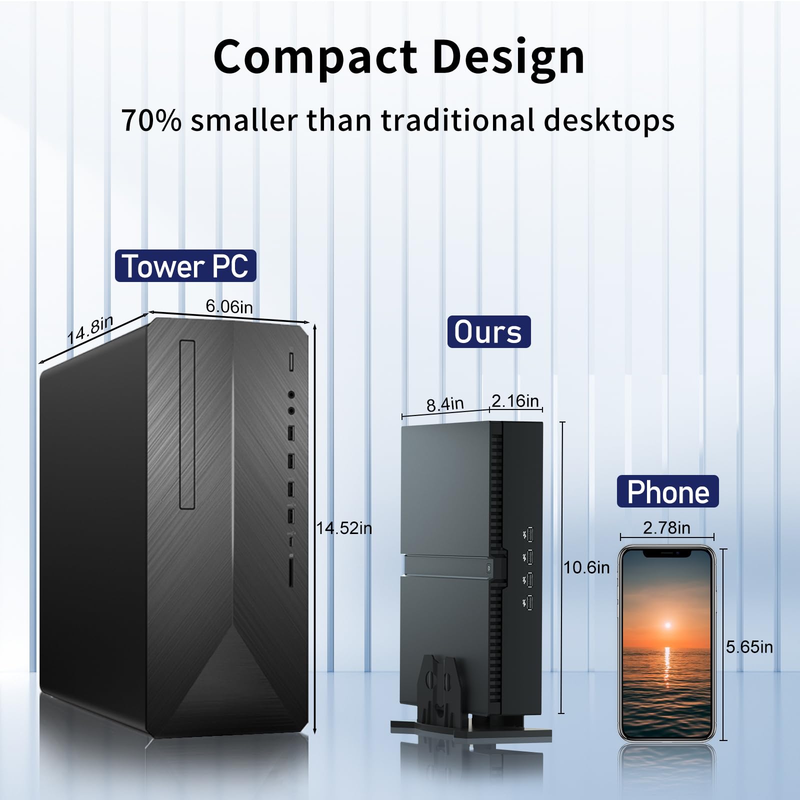 msecore Mini PC i9, Core i9-13900F 24 Cores Upto 5.6GHz with Gerforce RTX 4070 12G Desktop Computer, 64G DDR5 RAM 4T PCIE 4.0 SSD, WiFi 6E, 8K Support, Four Display, Dual LAN, Windows 11 Pro
