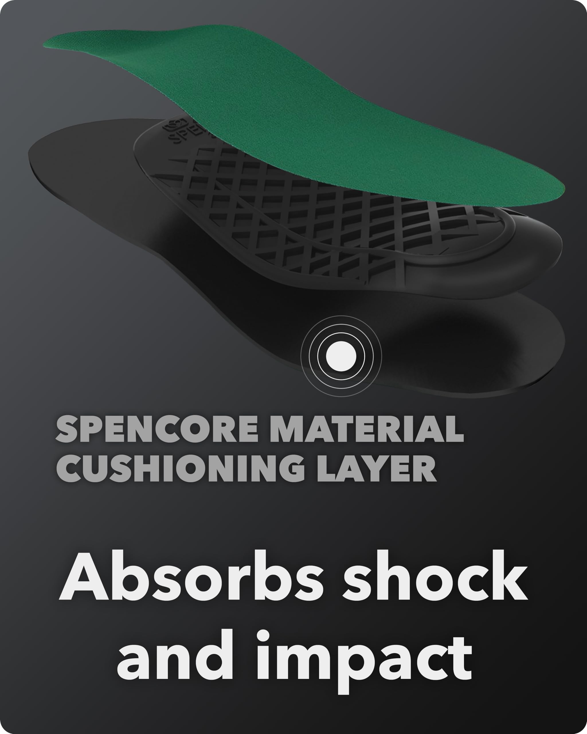 Spenco Unisex Adult Athletic Shoe-insoles, Green, Women S 11-12.5/Men S 10-11.5 US