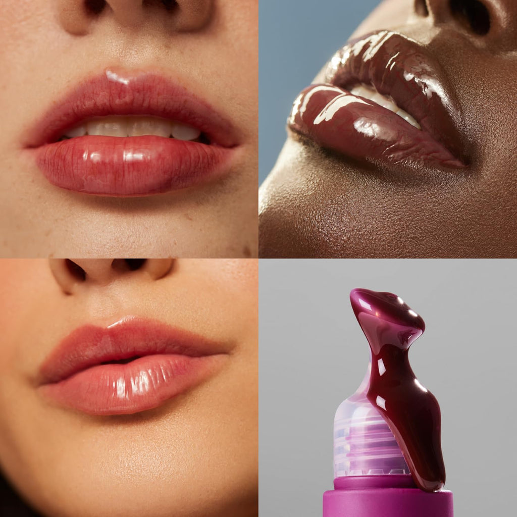 The Outset Lip Oasis Hydrating Lip Balm, Glossy Moisturizing Lip Treatment for Dry, Sensitive Lips, Clean, Vegan & Gluten-Free, Sheer Tint Mirage, 0.3 oz