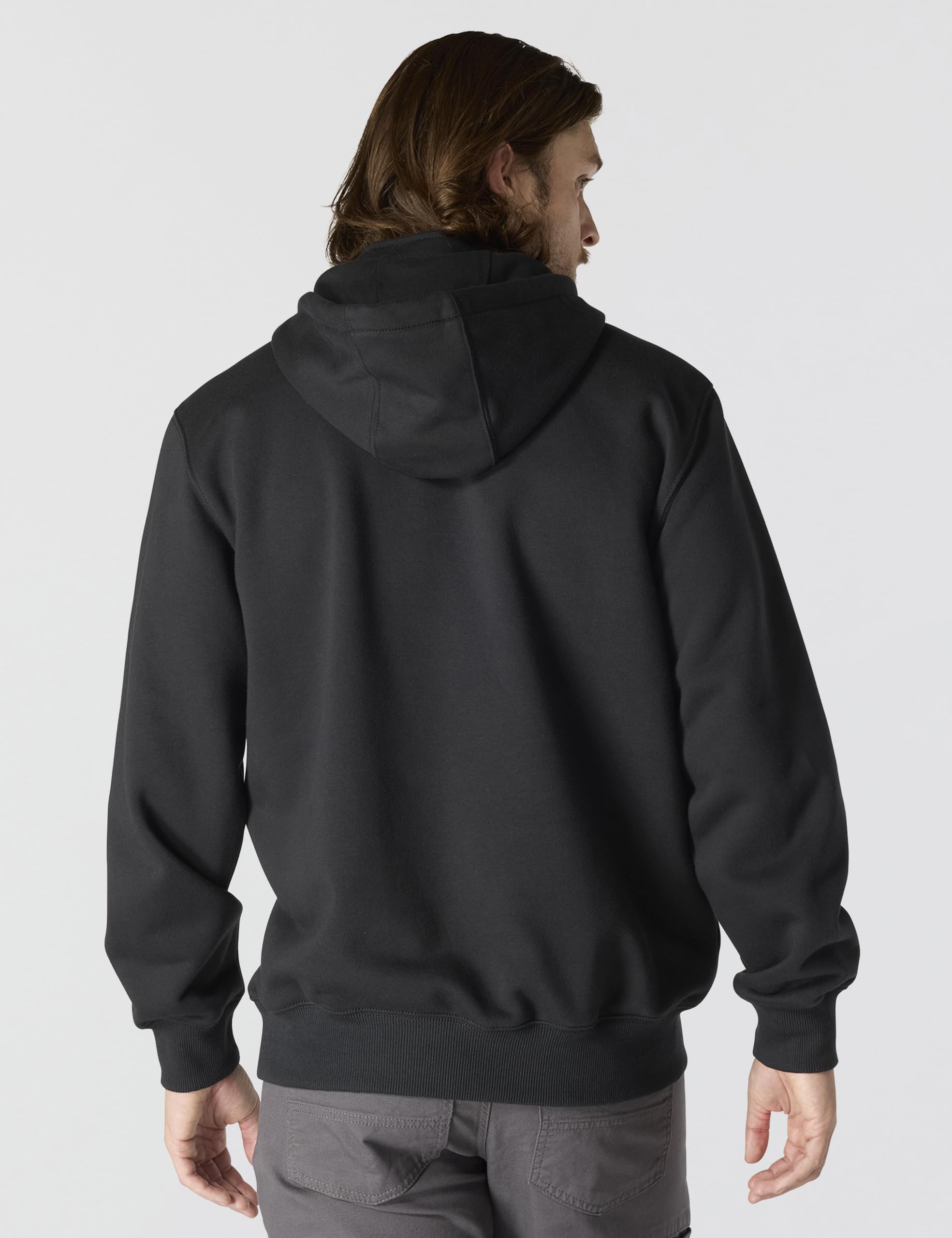 Carhartt Men's Paxton 1/4-Zip Sweatshirt, Black, Medium