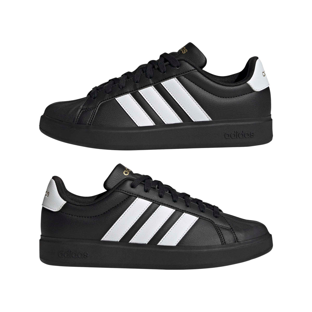 Adidas Men's Streetalk, Black/White/Matte Gold, 10