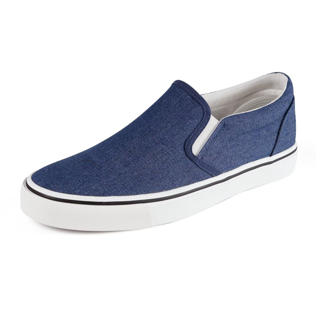 Mens Classic Slip on Canvas Shoes Casual Loafers Fashion Sneakers
