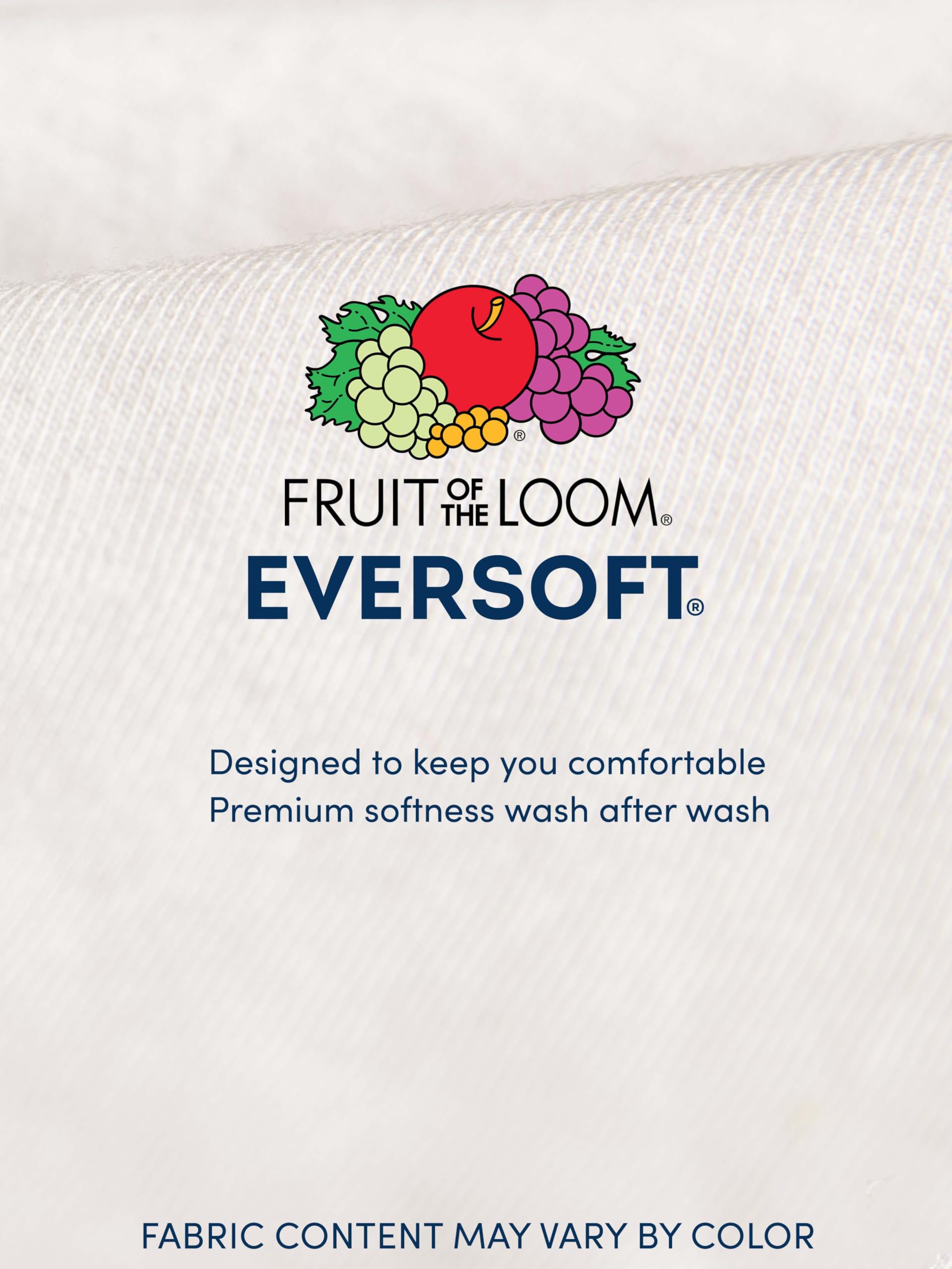 Fruit of The Loom Men's Tag-Free Boxer Shorts (Knit & Woven), Woven - 6 Pack - Assorted Colors, Large