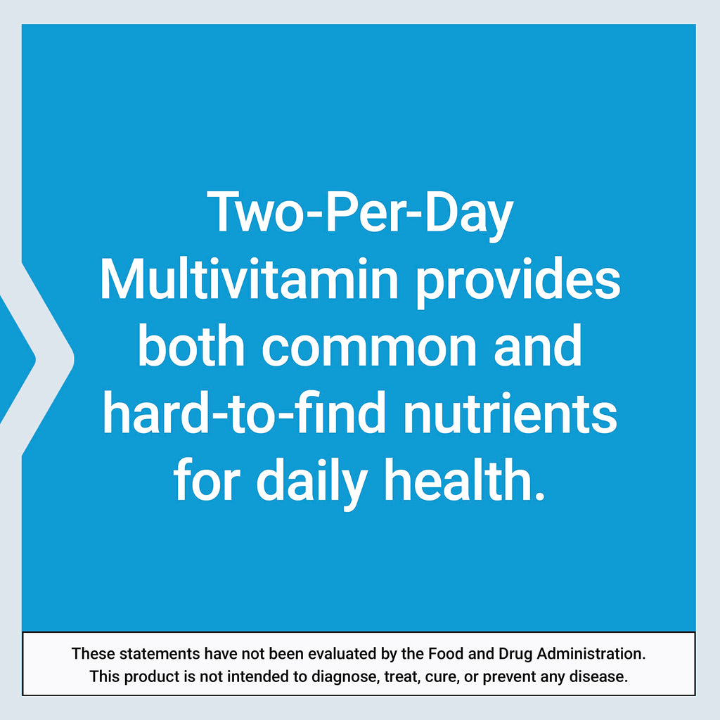 Life Extension Two-Per-Day Multivitamin, Vitamins B, C, D, zinc, Packed with Over 25 Vitamins, Minerals & extracts, Two-Month Supply, Non-GMO, Gluten-Free, 120 Capsules