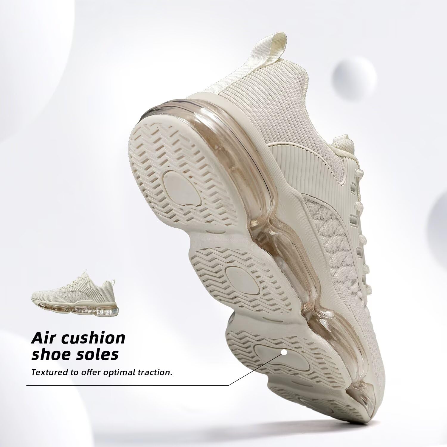 Kapsen Womens Walking Running Shoes Air Cushion Breathable Fashion Tennis Sneakers Mesh Workout Casual Athletic Sports Gym