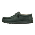 HEYDUDE Wally Stretch Canvas Deep Green Size 11, Men’s Shoes, Slip-on Loafers, Comfortable & Light-Weight