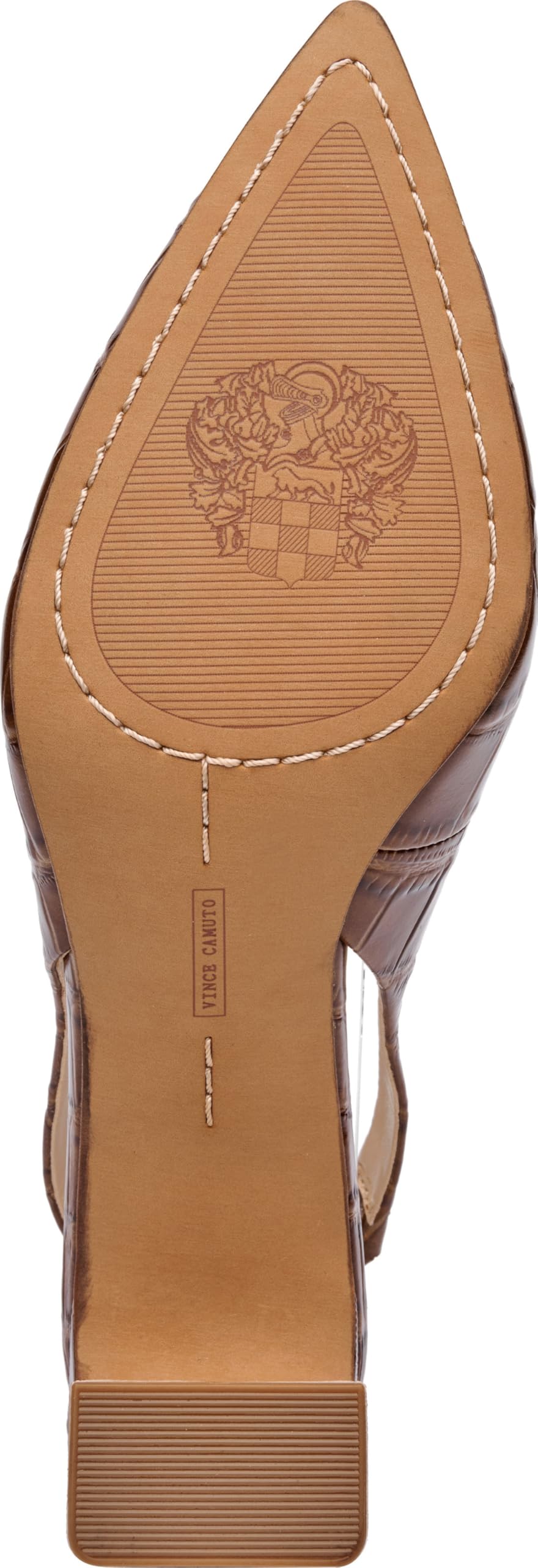 Vince Camuto womens Hamden Slingback Pump, Barn Brown, 7.5 US