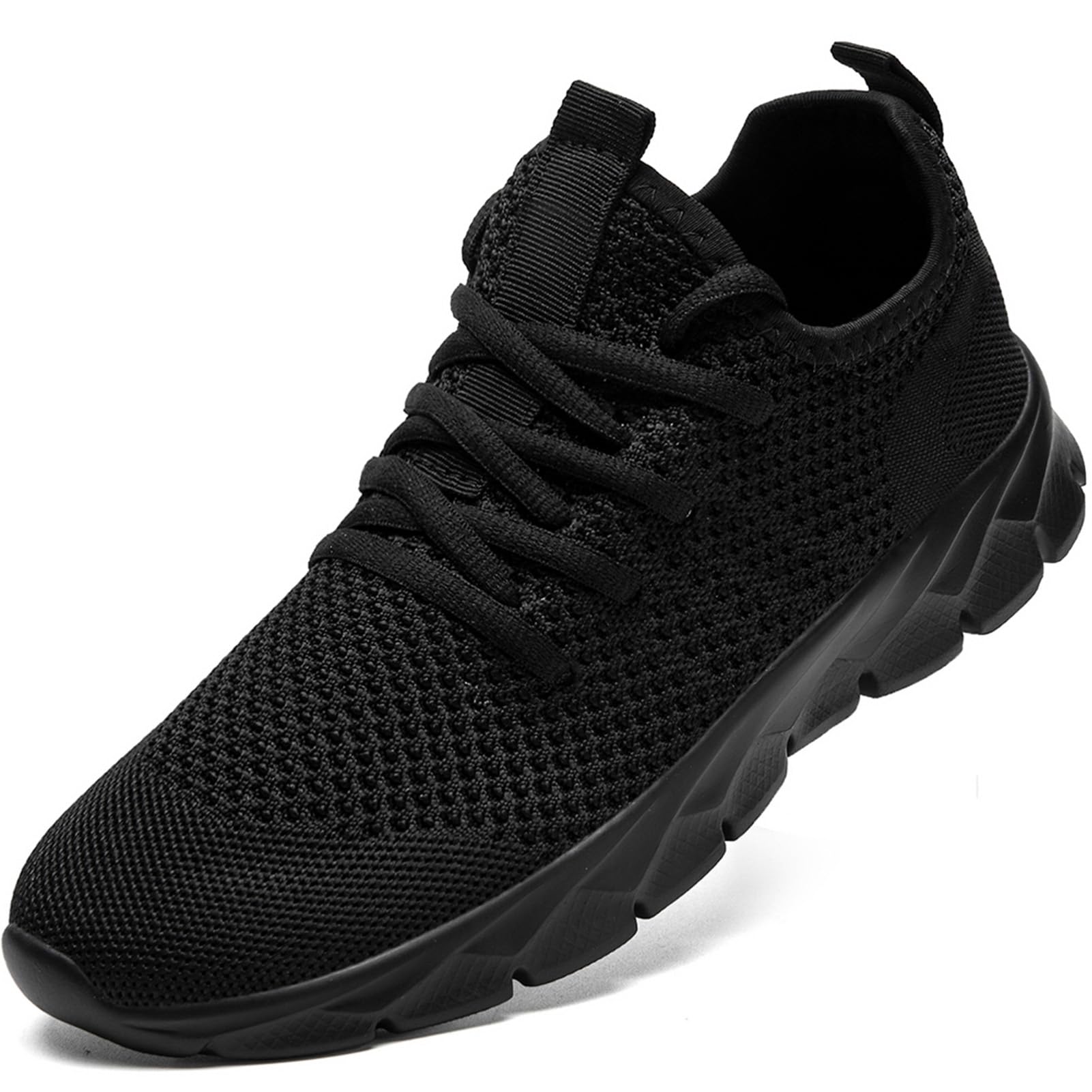 YITUHIO Running Shoes for Mens Fashion Sneakers Gym Tennis Walking Shoes Lightweight,Black,Mens Size 10