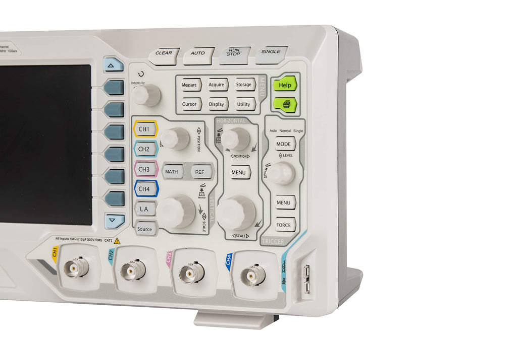 Rigol DS1104Z-S Plus 100 MHz Digital Oscilloscope with 4 Channels and 16 Digital Channels + 25 MHz Bandwidth with 2 Signal Source Channels
