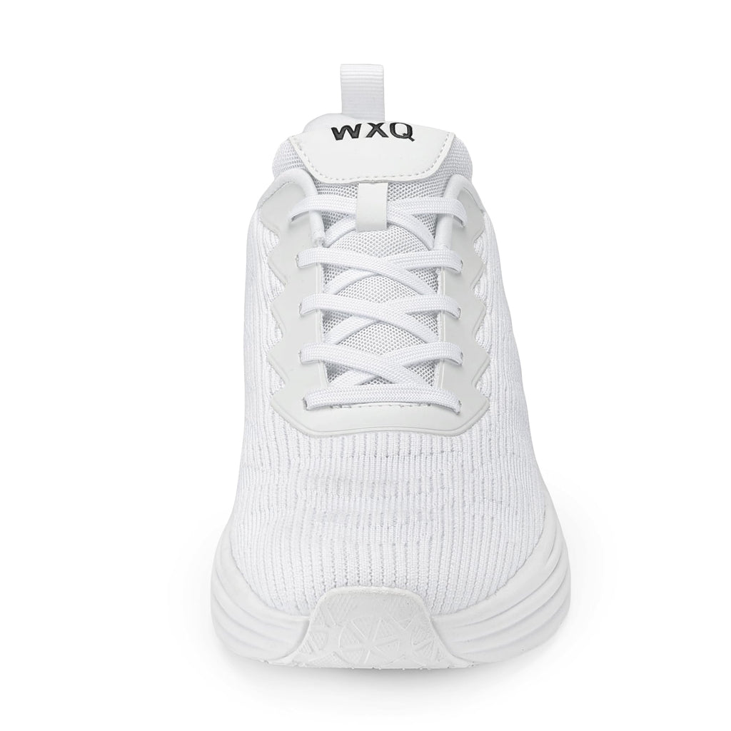 WXQ Men's Casual Walking Shoes Lightweight Breathable Comfortable Non Slip Running Shoes Tennis Workout Athletic Fashion Sneakers White Size 10