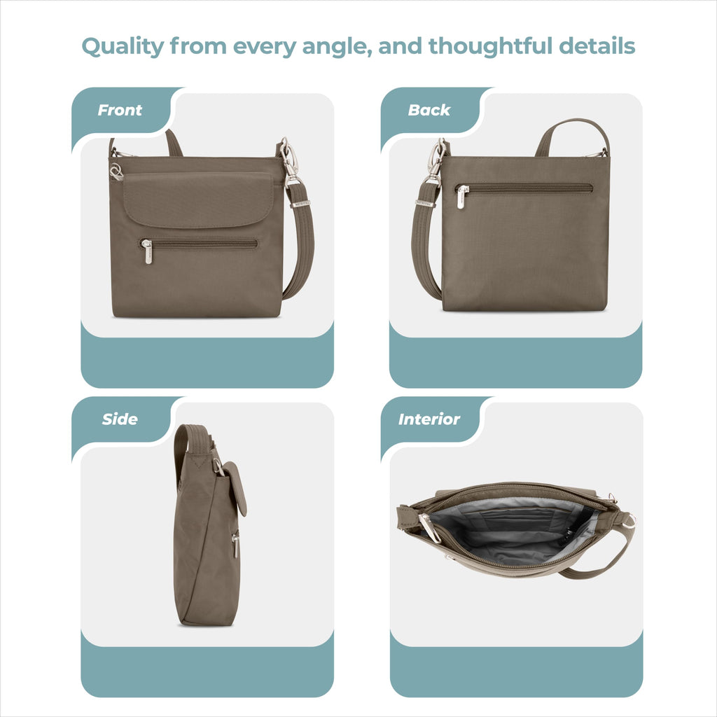 Travelon Anti-Theft Classic Mini Shoulder Bag
