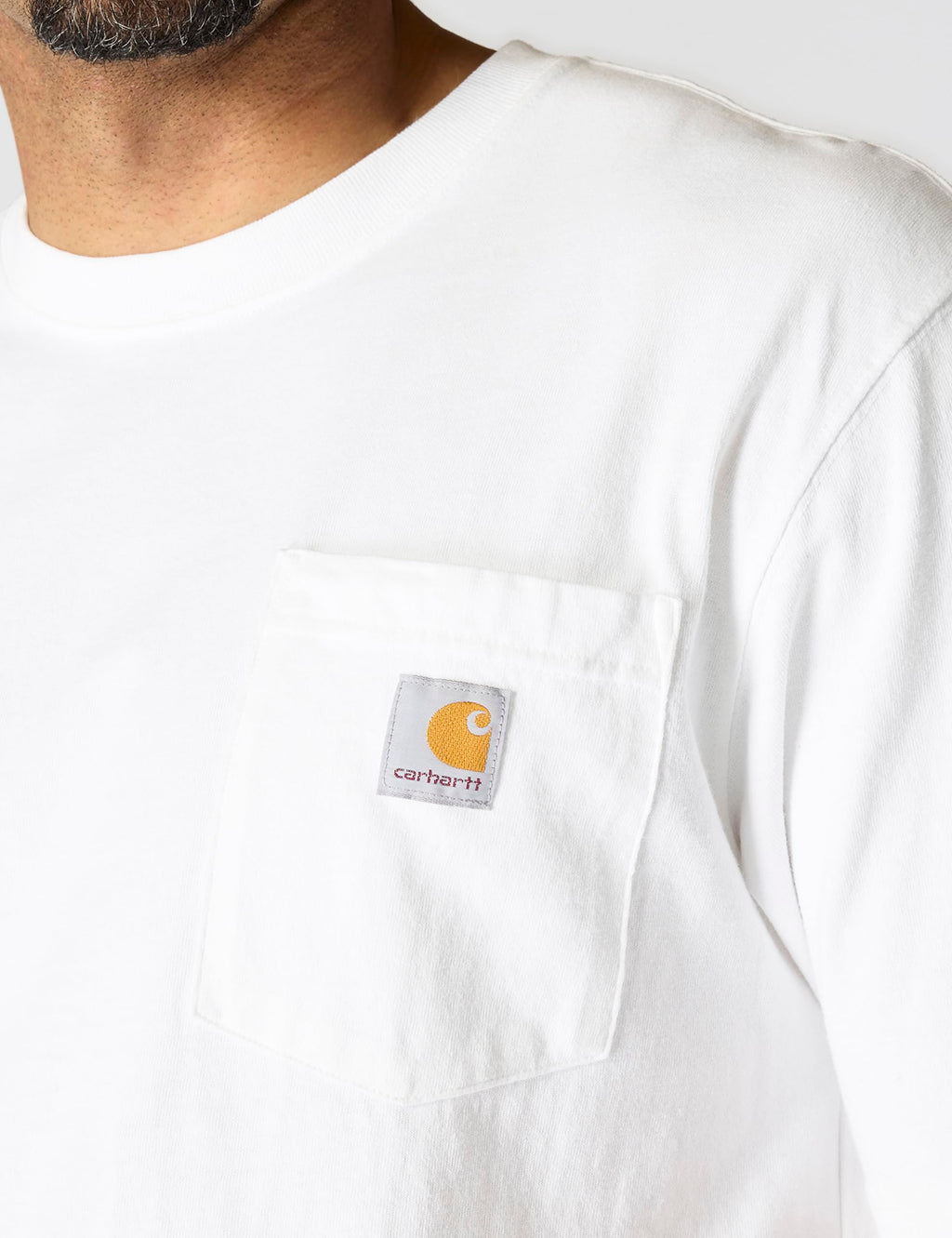 Carhartt Men's Iconic K87 Pocket T-Shirt, White, X-Large