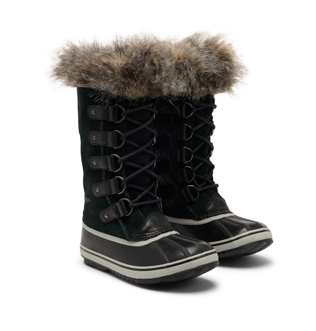 SOREL Women's Joan of Arctic Waterproof Boot - Black, Quarry - 9