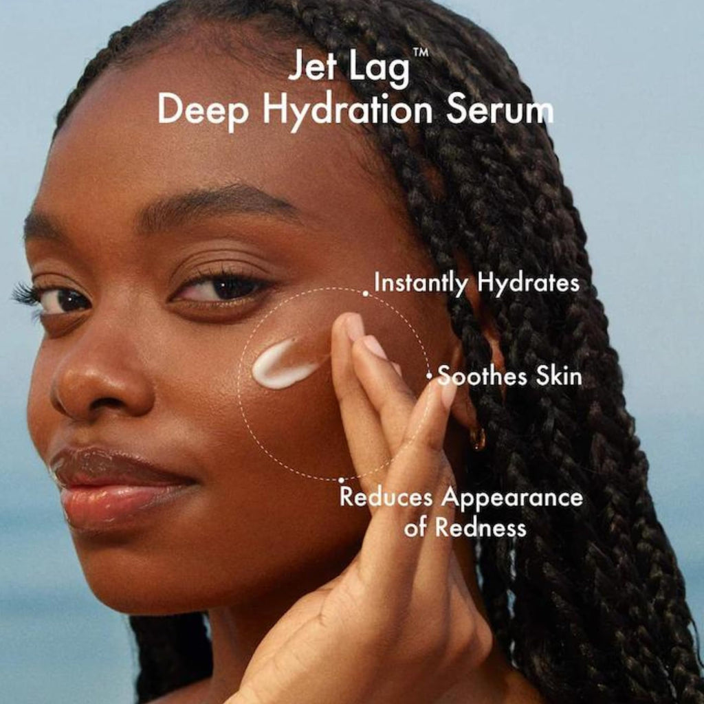 Summer Fridays Jet Lag™ Essentials - Mini Hydrating Skin Care Set With Jet Lag™ Mask, Eye Patches, Deep Hydration Face Serum & Hydration Mist - Travel Size Skincare Kit & Gift Set (4 Count)
